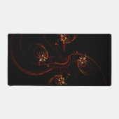 Aus der dunklen Abstrakten Kunst Schreibtischunterlage (Vorderseite)