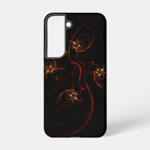 Aus der dunklen modernen minimalistischen abstrakt samsung galaxy hülle