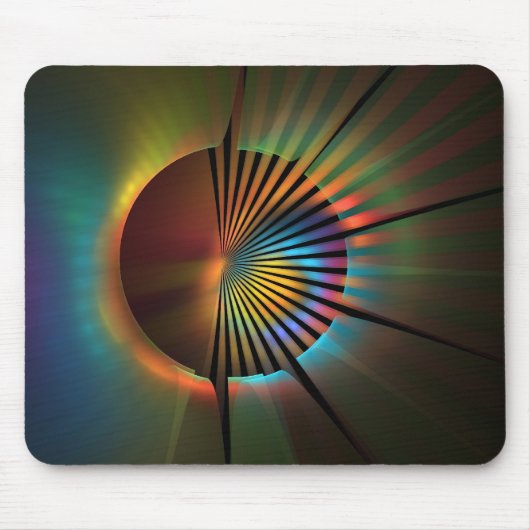 Aus der Ecke meines Auges heraus Mousepad (Vorne)