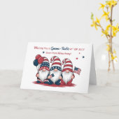 Aus der Ferne auf dem Amerikanische Unabhängigkeit Karte (Gelbe Blume)