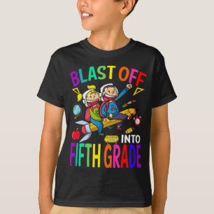 Aus der fünften Klasse in die Schule zurückspringe T-Shirt
