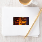 Aus der Geschichte des Schneewittchens 1912 von Pa Adressaufkleber (Insitu)