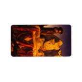 Aus der Geschichte des Schneewittchens 1912 von Pa Adressaufkleber (Vorne)