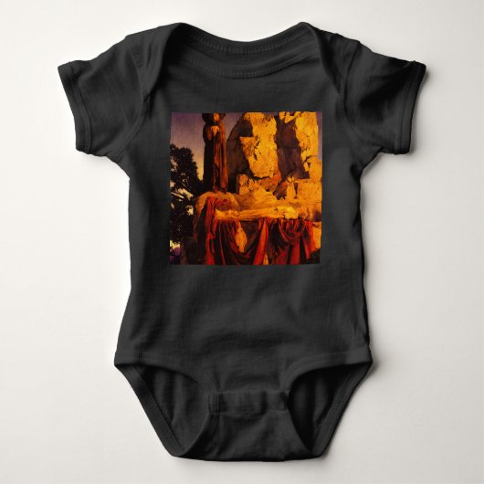 Aus der Geschichte des Schneewittchens 1912 von Pa Baby Strampler (Vorderseite)