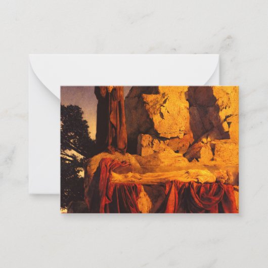 Aus der Geschichte des Schneewittchens 1912 von Pa Mitteilungskarte (Vorderseite)