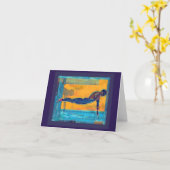 Aus der Grußkarte Blöcke Karte (Gelbe Blume)