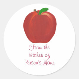 Aus der Küche, Apple Jam Jelly Stickers