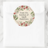 Aus der Küche der Aufkleber (Tasche)