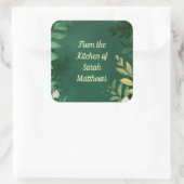 Aus der Küche der Aufkleber (Tasche)