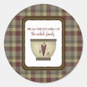 Aus der Küche der Aufkleber