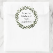 Aus der Küche der Aufkleber (Tasche)