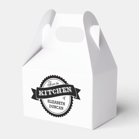 Aus der Küche der Personalisierten Gesichtsbox Geschenkschachtel (Vorderseite)