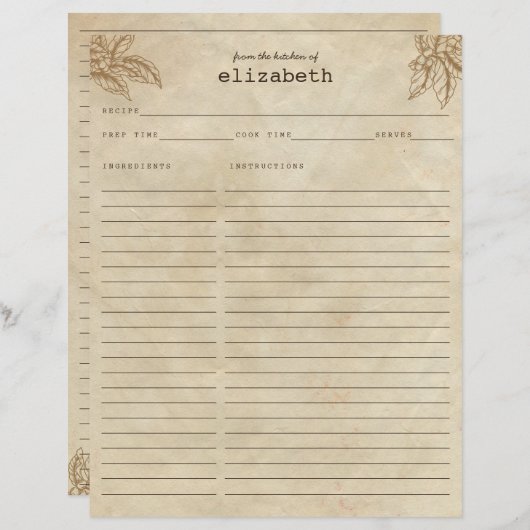 Aus der Küche der Pflanze des Kaffees Baumbohnen R (Vorne/Hinten)