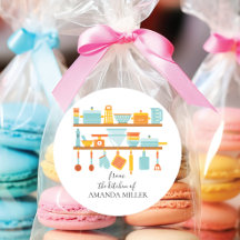 Aus der Küche des Retro-Rundstickers