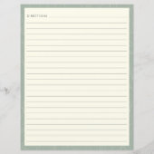 Aus der Küche | Seite Grüne Blumenzapfel (Rückseite)