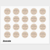 Aus der Küche von Labels Stickers | Frisch gebacke (Blatt)