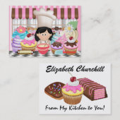 Aus der Küchenkuchen-Version ... - S Visitenkarte (Vorne/Hinten)