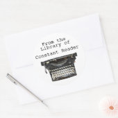 Aus der Library of Buchzeichen Stickers Schreibmas (Umschlag)