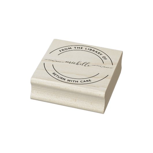 Aus der Library of Heart Script Rubber Briefmarke Gummistempel (Stempel)