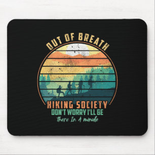 Aus der Luft wandernde Gesellschaft keine Sorge, i Mousepad