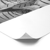 Aus der Menge stehend Poster (Ecke)