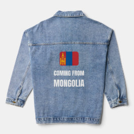 Aus der Mongolei kommen Jeansjacke
