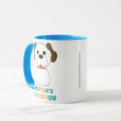 Aus der Sicht von Newtons Point of View Tasse (Vorderseite Links)