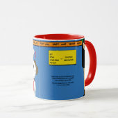 Aus der Sicht von Newton's Point of View Tasse (VorderseiteRechts)