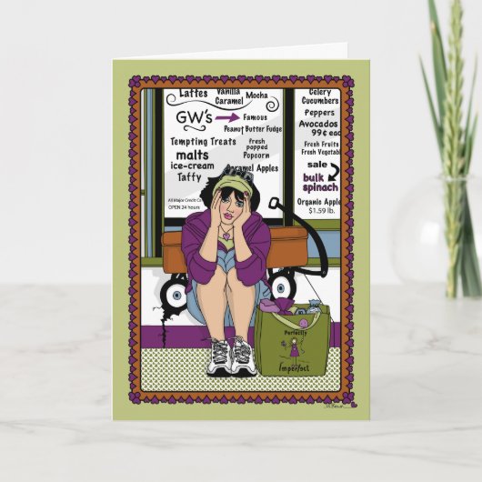 Aus der Wagen_A_Greeting-Karte gefallen Karte (Vorderseite)