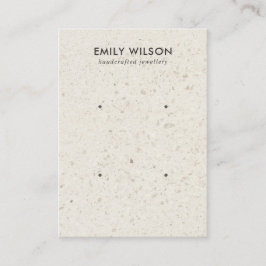 AUS DER WEISSEN TERRAZZO-2-STUDIENKARTE VISITENKARTE