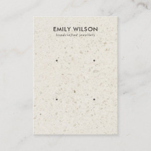 AUS DER WEISSEN TERRAZZO-2-STUDIENKARTE VISITENKARTE