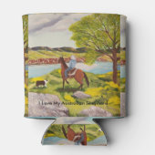 Aus der Westmalerei gefertigte Dose Cooler Dosenkühler (Rückseite)