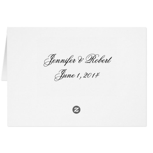 Aus der Zeltkarte "Beaten Path Tischnummer" (Rückseite Horizontal)