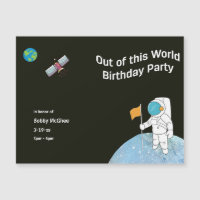Aus diesem Welt-Astronaut Geburtstagsparty Magnet