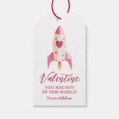 Aus diesem Welt-Weltraum-Kinder-Valentinstag Geschenkanhänger (Vorderseite)