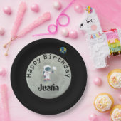 Aus diesem Weltastronauten-alles- Gute zum Pappteller (Party)