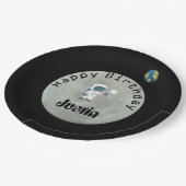 Aus diesem Weltastronauten-alles- Gute zum Pappteller (Schrägansicht)