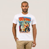 AUS DIESEM WELTcoolen Vintagen Comic-Bucheinband T-Shirt (Vorne ganz)