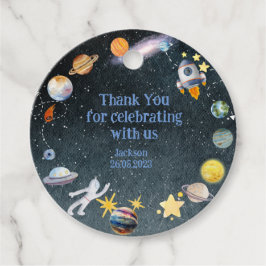 Aus diesem Weltraum-Abenteuer danke Geschenkanhänger