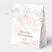 Aus diesem Weltraum-Abenteuer-Kindergeburtstag Geschenkschachtel (Vorderseite)