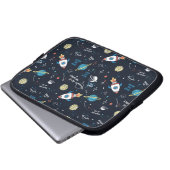 Aus diesem Weltraummuster Laptopschutzhülle (Vorne Knopf)
