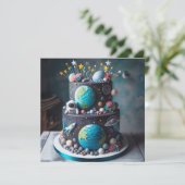 AUS DIESEM WELTWEITEN KINDERGEBURTSTAG KAK KARTE (Stehend Vorderseite)