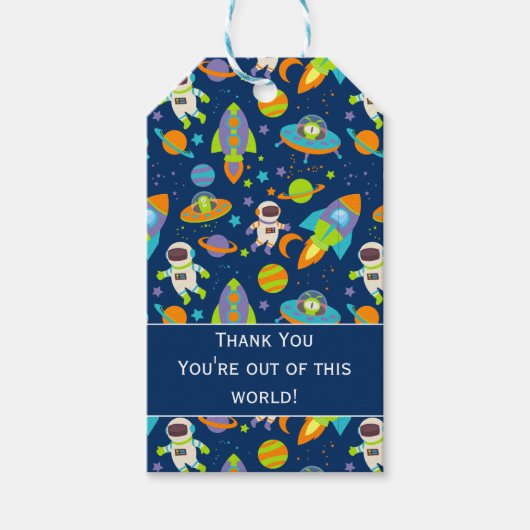 Aus diesem World Space Gastgeschenk Geschenkanhänger (Vorderseite)