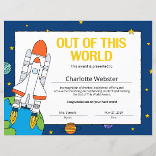 Aus diesen World Student Recognition Zertifikaten