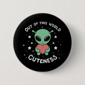 Aus dieser Welt Button (Vorderseite)