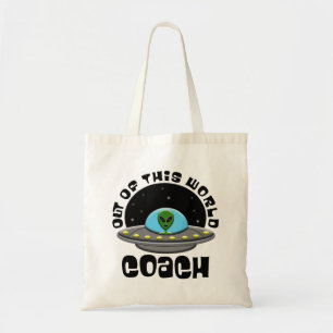 Aus dieser Welt Coach Alien UFO Space Tragetasche