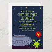 Aus dieser Welt, Einladungen zum Geburtstag (Vorne/Hinten)