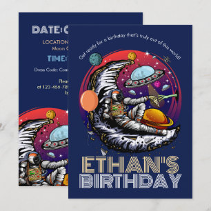 Aus dieser Welt Geburtstag Einladung
