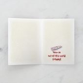 Aus dieser Welt Geburtstag Karte (Innenseite)