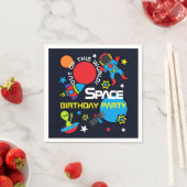 Aus dieser Welt!, Geburtstag! Serviette (Beispiel)